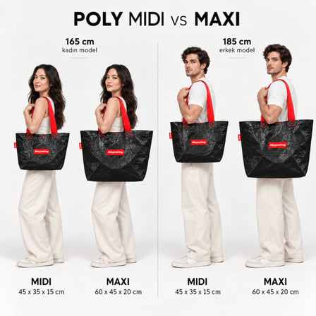 Baghashtag Poly Maxi Siyah