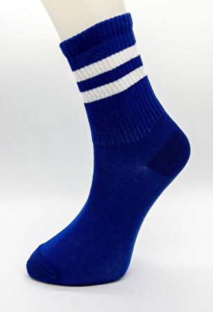 CİHO SOCKS 6 Çift Kadın Soft Renkler Tenis Çorabı