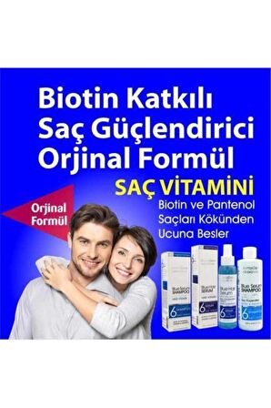 Dermaderm Biotin Panthenol Keratin İçeren Mavi Serum 125 ml