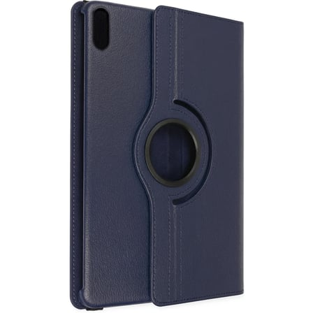 Huawei MatePad 11 10.9 360 Tablet Deri Kılıf - Lacivert