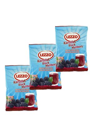 Lezzo Oralet Karadut 300gr x 3 adet