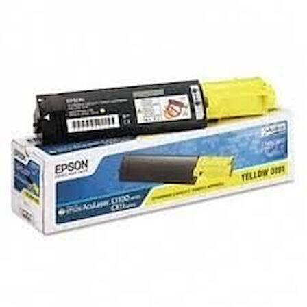 Epson C13S050187 Sarı Yellow Orjinal Toner C1100 / CX11