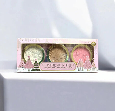 Highlighter-Bronzer-Allık 3'lü Set