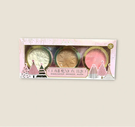 Highlighter-Bronzer-Allık 3'lü Set