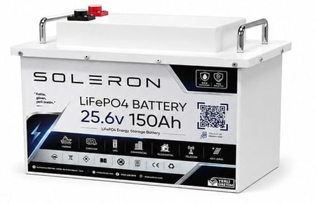 Soleron 150AH-25.6V LİTYUM AKÜ