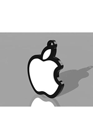 Apple Logo Renkli Anahtarlık