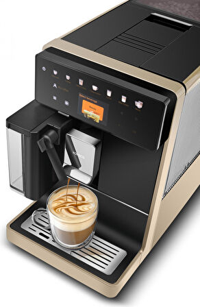 Karaca Baristaroma A5 Tam Otomatik Espresso Makinesi Gold