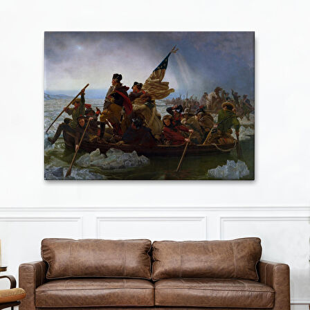 Washington Delaware'i Geçiyor Tablosu - Washington Crossing the Delaware -6543