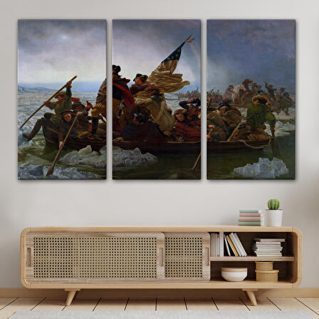Washington Delaware'i Geçiyor Tablosu - Washington Crossing the Delaware -6543