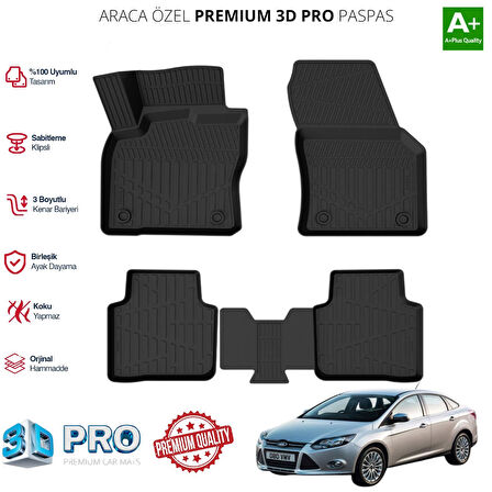 FOCUS ARACA ÖZEL 3D PASPAS 2011 2012 2013 2014