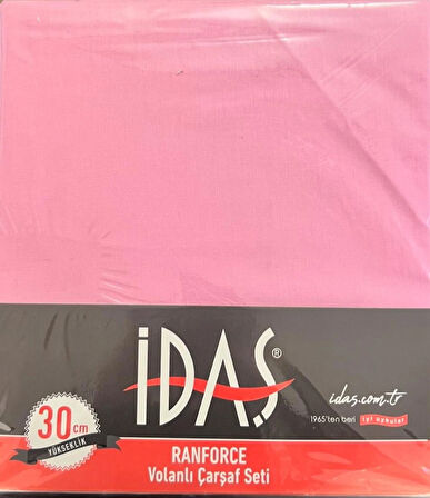  İDAŞ RANFORCE FITTED ÇARŞAF + YASTIK KILIFI SETİ