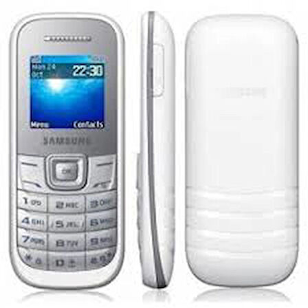 SAMSUNG E1205 CEP TELEFONU BEYAZ