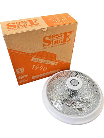 SİMGE Simge 8020 Ledli Sensörlü Acil Adınlatma Kitli Tavan Armatür