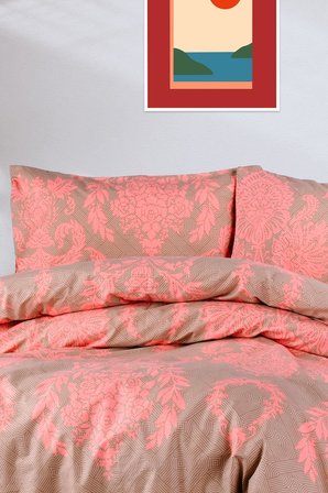 Aytunç Firuze  Pamuklu (Çarşafsız) Çift Kişilik Nevresim Seti 200X220 Cm