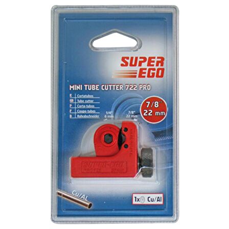 Super Ego Mini Bakır Boru Kesici 722 Model 6-22mm