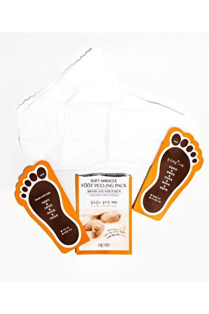 Miracle Foot Peeling Pack - Mjcare Çorap Tipi Ayak Peeling Maskesi