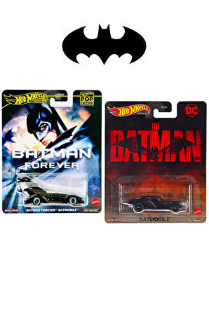 Hot Wheels Premium Batmobile Set - Batman Forever (1/64)