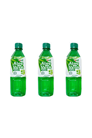  VİNUT ALOE VERA PARÇACIKLI İÇECEK 500 ML X3 ADET