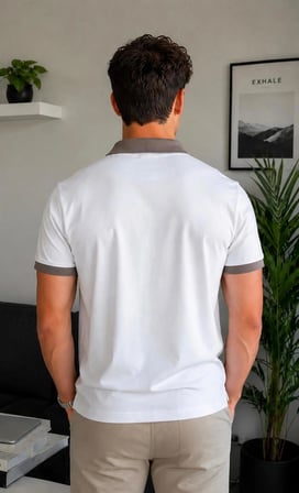 Erkek Regular Fit Rahat Kesim Polo Yaka %100 Pamuk Tişört