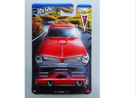 Hot Wheels Silver Series - '66 Pontiac Gto ( Chase ) Özel Seri Model Araba