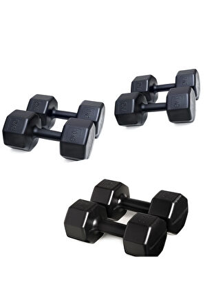 PS SPOR 3 ÇİFT DAMBIL SET (10 KG + 7 KG + 3 KG ) OLARAK GÖNDERİM YAPILIR