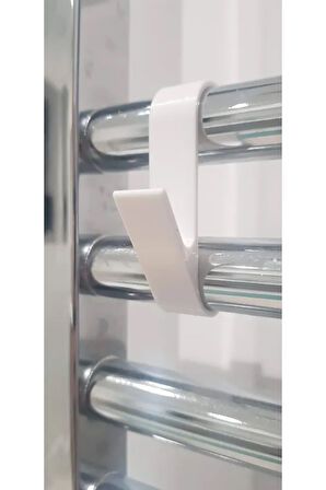 Havlupan Aksısı 4 Adet Beyaz Renk Banyo Askısı
