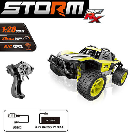SYR-66764MA UK FF 2 4G ŞARJLI 1 20 STORM DRIFT ARA
