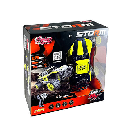 SYR-66764MA UK FF 2 4G ŞARJLI 1 20 STORM DRIFT ARA