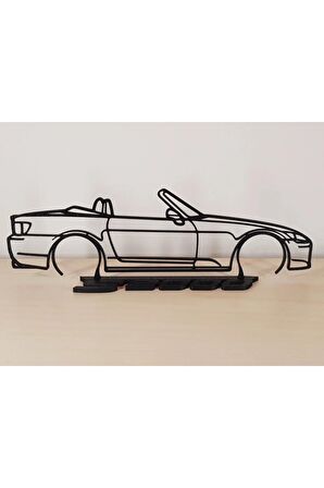 Honda S2000 Cabrio 20cm Plastik Masa Süsü Masa Dekorasyonu
