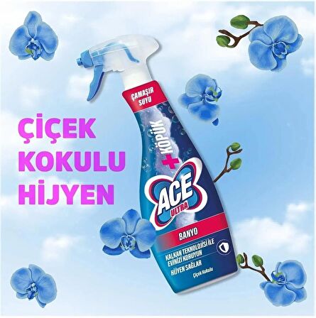 ACE Ultra Köpük Banyo Çiçek Kokulu 700 ml