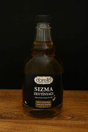 Dorello 1 Litre Soğuk Sıkım Natürel Sızma Zeytinyağı – %100 Doğal ve Katkısız
