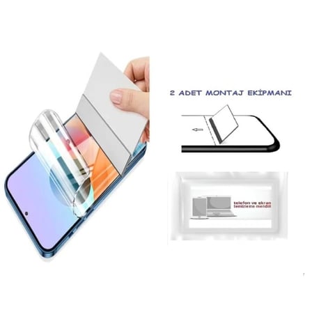 İnfinix HOT 11 PLAY NANO Ekran Koruyucu ULTRA İnce Esnek - Hd Şeffaf Hayalet - Umbos
