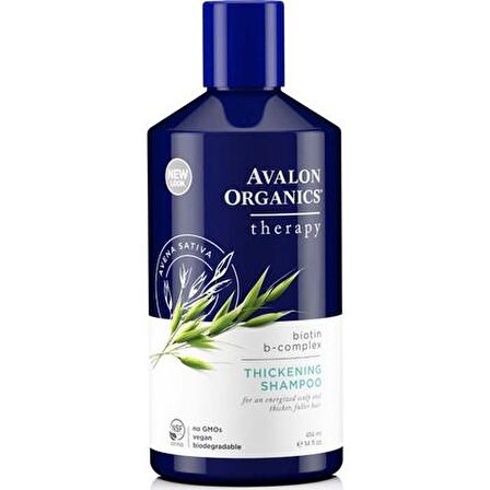 Avalon Organics Biotin Tüm Saçlar İçin Canlandırıcı Şampuan 400 ml