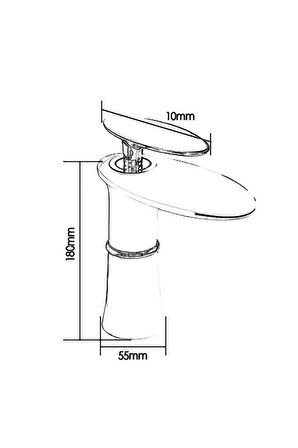 Banyo Lavabo Bataryası Şelale Mat Siyah Modeli Yeni Tasarım Ürünü 7 Yıl Garantili