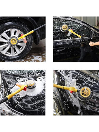 Carub Oto Yıkama Fırçası Mop Profesyonel 100CM