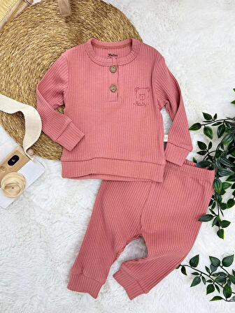 UNİSEX MODEL PAMUKLU 2'Lİ ALT - ÜST TAKIM EŞOFMAN TAKIMI 