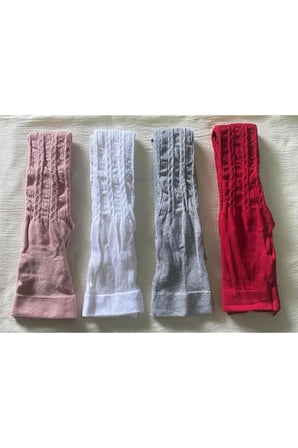 4'lü Paket Kız Çocuk Külotlu Çorap ( Pamuklu , Desenli , Karına , Kışlık Külotlu Çorap )