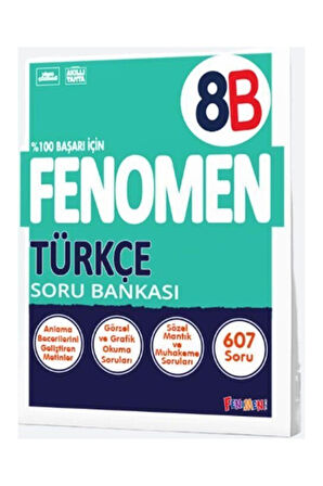 8. Sınıf Lgs Türkçe B Fenomen Soru Bankası