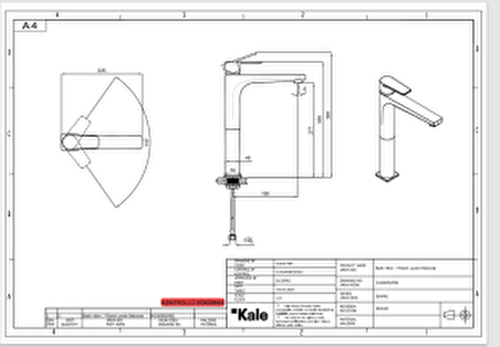 Sempre Yüksek Lavabo Bataryası + Kale Yetkili Servis Montaj Kuponu Hediyeli 410200502952