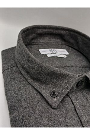Süvari Flanel Slim Uzun Kollu Gömlek