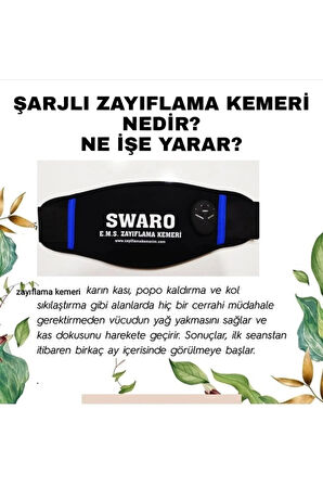 Şarjlı Zayıflama Kemeri