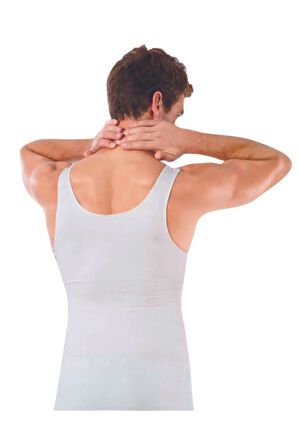 Erkek 1 Beden Incelten Korseli Atlet