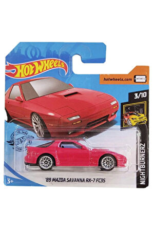 Hot Wheels - '89 Mazda Savanna Rx-7 FC35 - Kırmızı (1/64) 2020 Serisi