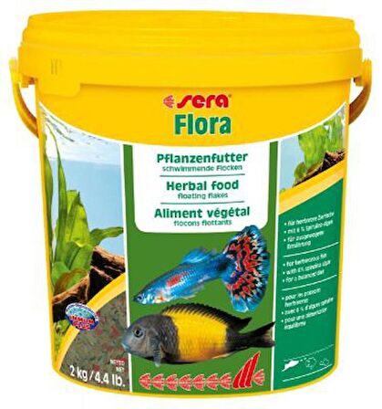 Sera Flora Bitkisel Pul Yem Kovadan Bölme Açık 250 Gram