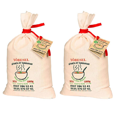 KÜTAHYA EV YAPIMI ACILI TARHANA 2 KG