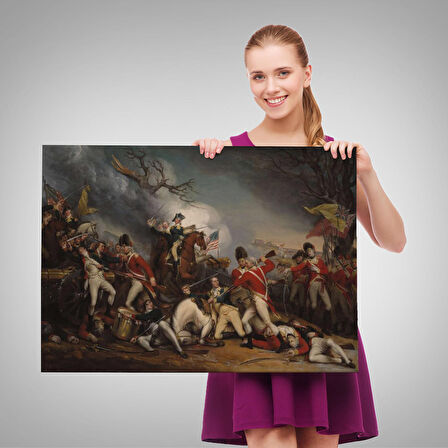 Princeton Savaşı'nda General Mercer'in Ölümü Tablo- -6548