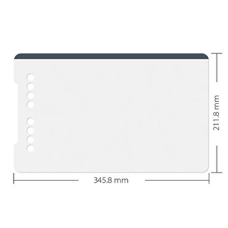 XP-Pen Deco 02 Grafik Tablet İçin Koruyucu Film 2 Adet