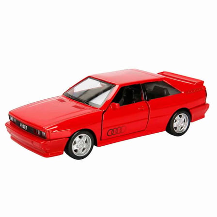 1:32 RMZ City Alman Klasikleri Serisi Die Cast Çek Bırak Model Araba - Kırmızı Audi Quattro