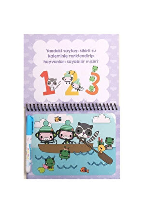 Sihirli Boyama Kitabı Sayılar (water Magic Numbers)