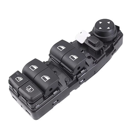 BMW 6 SERİ F06 SOL DÖRTLÜ CAM DÜĞMESİ ANAHTARI 2011-2017 PERDELİ 